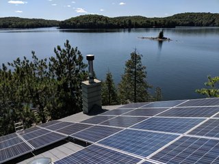 Solar PV System in Cottage Country