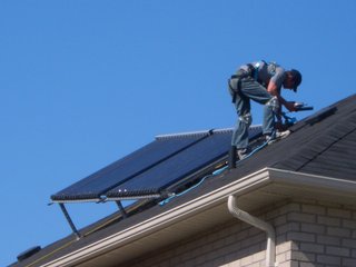 Drainback Solar Water Heater in Markham