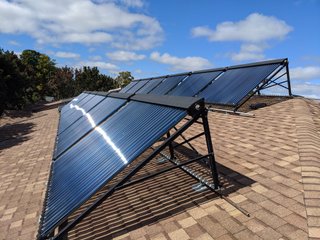 Solar Hot Water System in Shelburne